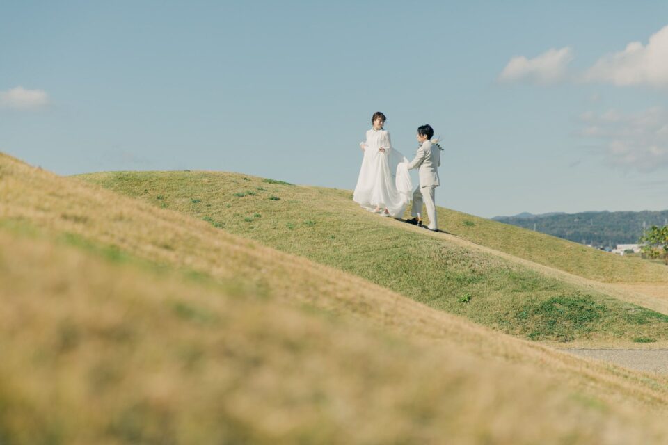 ステージクス高島　結婚式　芝生
